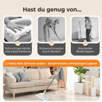 FlexiMop™ – Reinigen ohne Schmutzkontakt & ohne Spezialtücher