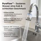 PureFlow™ – Sauberes Wasser ohne Kalk & schlechten Geschmack