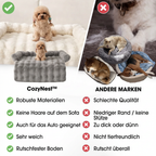 Luminis CozyNest™ Haustierbett – Luxuriöser Komfort & Geborgenheit für Ihren Liebling