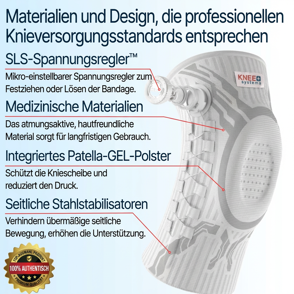 Luminis KneeRelief™ Kniebandage – Sofortige Stabilität & gezielte Schmerzlinderung