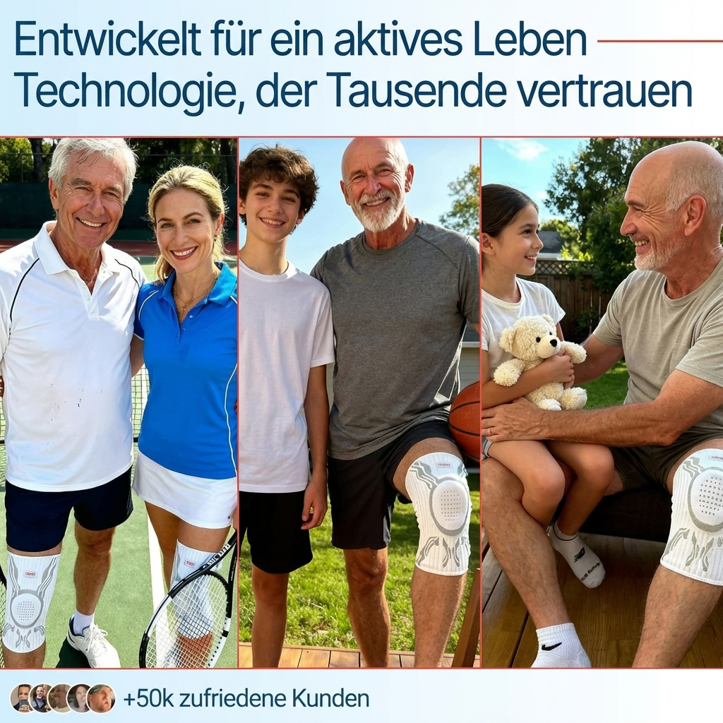 Luminis KneeRelief™ Kniebandage – Sofortige Stabilität & gezielte Schmerzlinderung