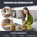Luminis SteelPrep™ Schneidebrett – Rutschfest, hygienisch & ultra langlebig