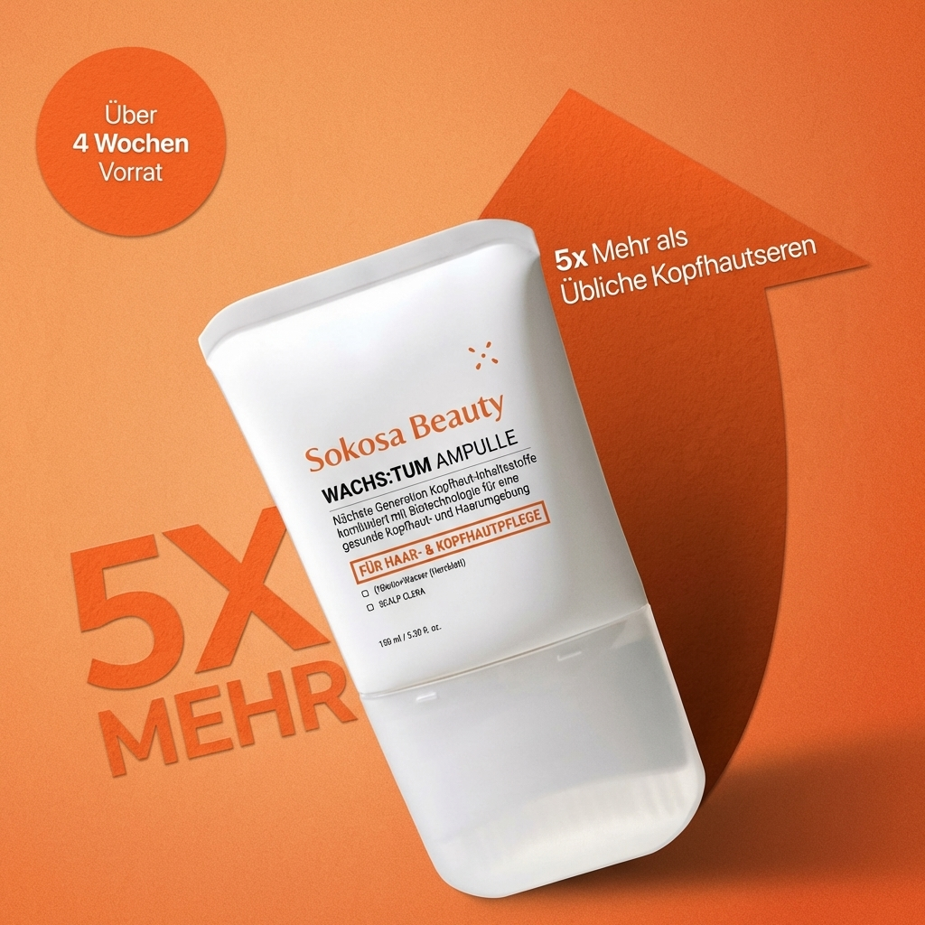 Luminis Korean Hair Growth Serum™ – Für dünner werdendes Haar & vermehrten Haarausfall