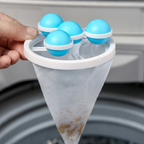 Luminis WashClean™ – 3er-Set - Wiederverwendbarer Fussel‑ & Tierhaar‑Fänger