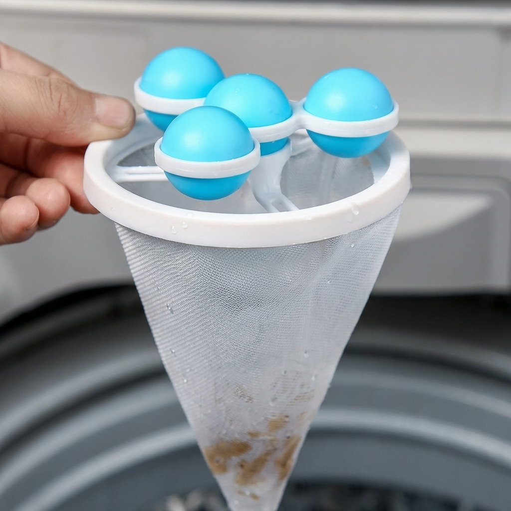 Luminis WashClean™ – 3er-Set - Wiederverwendbarer Fussel‑ & Tierhaar‑Fänger
