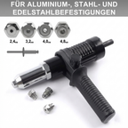 Luminis RivetPro™ – Profi Nietbohrer Adapter für Bohrmaschine