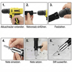 Luminis RivetPro™ – Profi Nietbohrer Adapter für Bohrmaschine