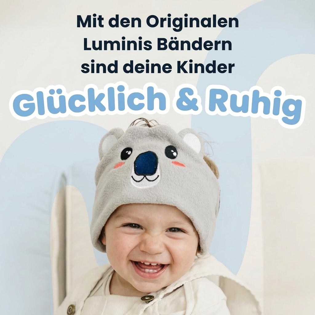 Luminis DreamBand Kids™ – Bluetooth‑Schlafstirnband‑Kopfhörer für Kinder