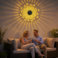 Luminis SolarBloom™ Wandleuchten – Magische Gartenbeleuchtung ohne Strom (2er Set)
