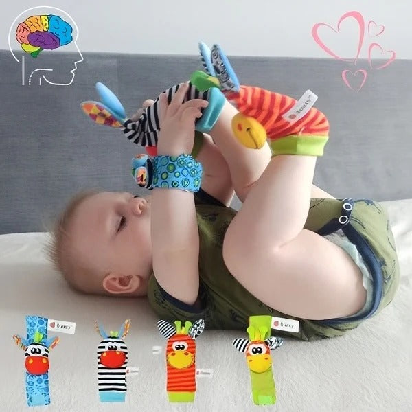Luminis BabySense™ Rassel-Set – Fördert Sinne & spielerische Entwicklung ab dem ersten Tag