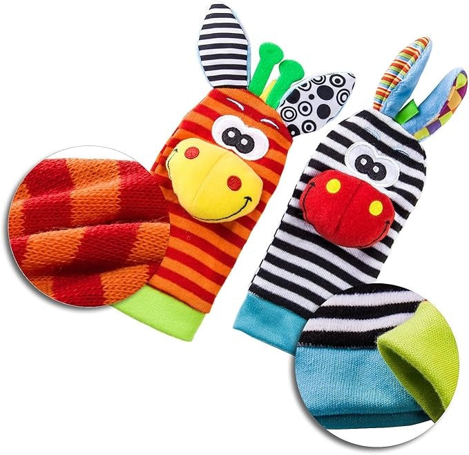 Luminis BabySense™ Rassel-Set – Fördert Sinne & spielerische Entwicklung ab dem ersten Tag